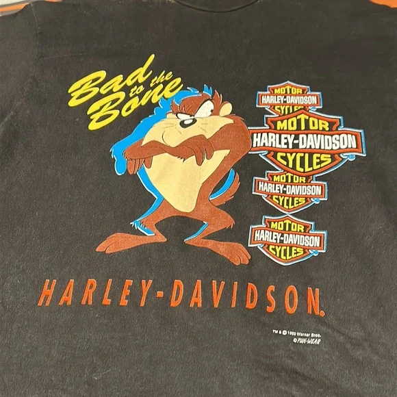 Harley Davidson Looney Tunes Taz Tee